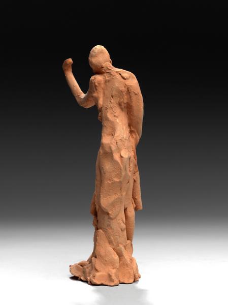 BOURGEOIS DE CALAIS : PIERRE DE WISSANT, ESQUISSE POUR LE PERSONNAGE VETU_3