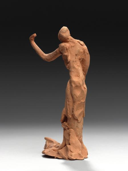 BOURGEOIS DE CALAIS : PIERRE DE WISSANT, ESQUISSE POUR LE PERSONNAGE VETU_4