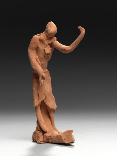 BOURGEOIS DE CALAIS : PIERRE DE WISSANT, ESQUISSE POUR LE PERSONNAGE VETU_6