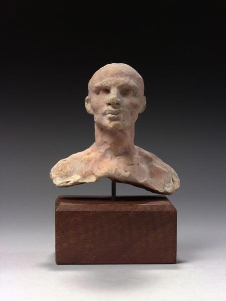 BOURGEOIS DE CALAIS : JACQUES DE WISSANT, ESQUISSE POUR LA TETE DE LA DEUXIEME MAQUETTE_0