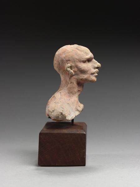 BOURGEOIS DE CALAIS : JACQUES DE WISSANT, ESQUISSE POUR LA TETE DE LA DEUXIEME MAQUETTE_2