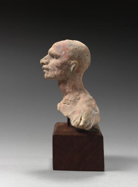 BOURGEOIS DE CALAIS : JACQUES DE WISSANT, ESQUISSE POUR LA TETE DE LA DEUXIEME MAQUETTE_3