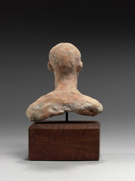 BOURGEOIS DE CALAIS : JACQUES DE WISSANT, ESQUISSE POUR LA TETE DE LA DEUXIEME MAQUETTE_4