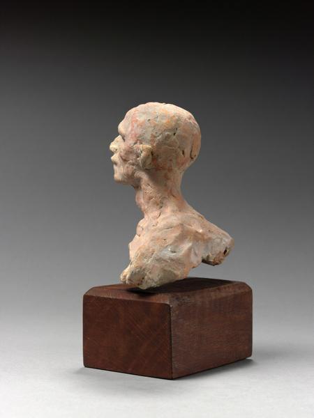 BOURGEOIS DE CALAIS : JACQUES DE WISSANT, ESQUISSE POUR LA TETE DE LA DEUXIEME MAQUETTE_5
