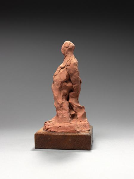 BALZAC, ESQUISSE DU PERSONNAGE EN PIED, VENTRE EN AVANT, VETU_2