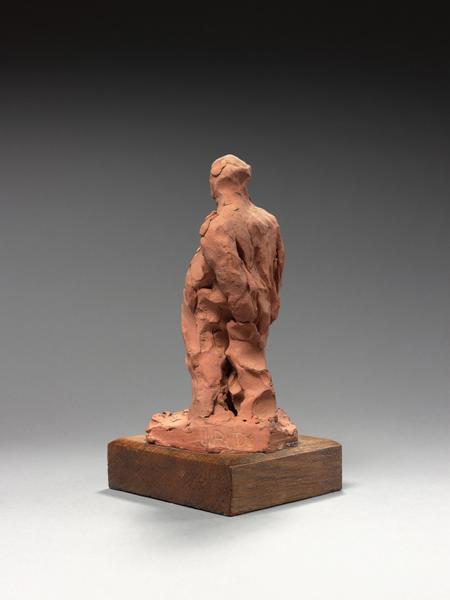 BALZAC, ESQUISSE DU PERSONNAGE EN PIED, VENTRE EN AVANT, VETU_4