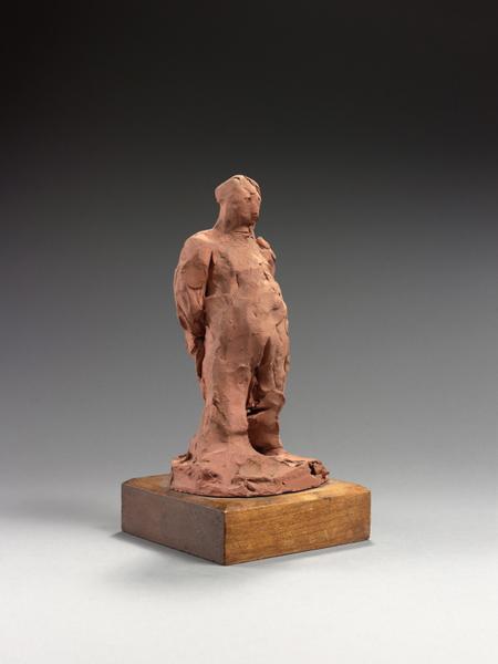 BALZAC, ESQUISSE DU PERSONNAGE EN PIED, VENTRE EN AVANT, VETU_5