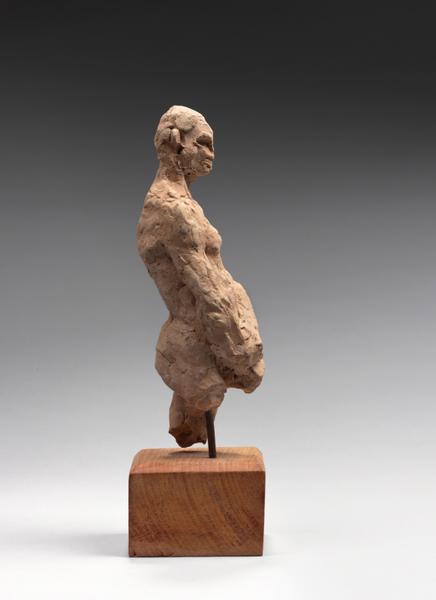 BALZAC, ESQUISSE DU NU B, COUPE AUX GENOUX, MAINS JOINTES SUR LE BAS VENTRE_2