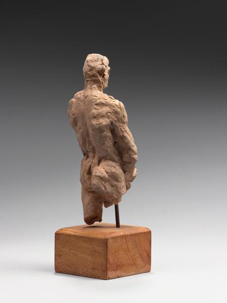 BALZAC, ESQUISSE DU NU B, COUPE AUX GENOUX, MAINS JOINTES SUR LE BAS VENTRE_3