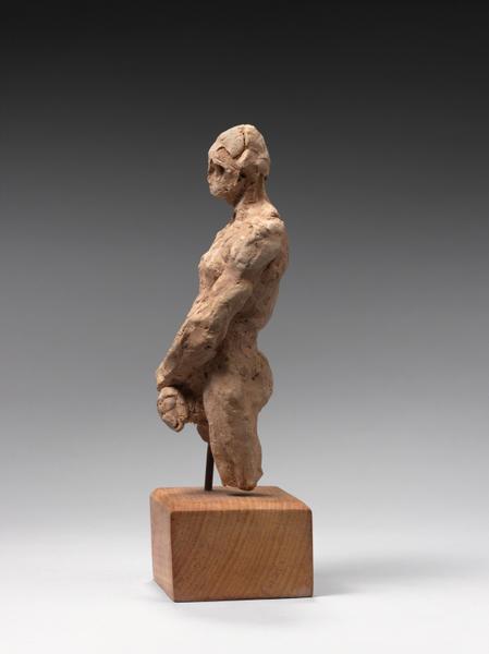 BALZAC, ESQUISSE DU NU B, COUPE AUX GENOUX, MAINS JOINTES SUR LE BAS VENTRE_6