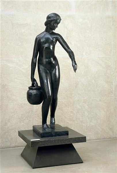 PORTEUSE D'EAU ; JEUNE FILLE A LA CRUCHE_0