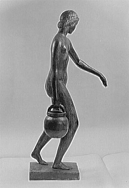 PORTEUSE D'EAU ; JEUNE FILLE A LA CRUCHE_2