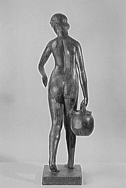PORTEUSE D'EAU ; JEUNE FILLE A LA CRUCHE_1