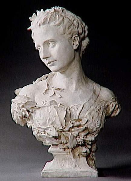 MADAME CARPEAUX (1847-1908) EN TOILETTE DE MARIEE_0