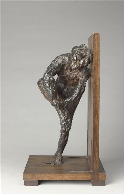 DANSEUSE METTANT SON BAS, PREMIERE ETUDE_1