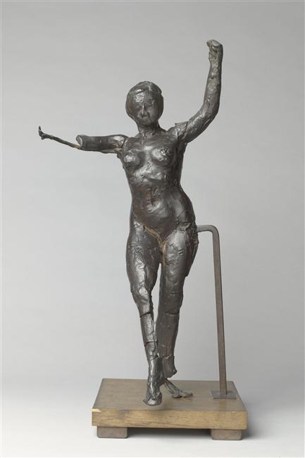 DANSEUSE S'AVANCANT LES BRAS LEVES, DEUXIEME ETUDE_1