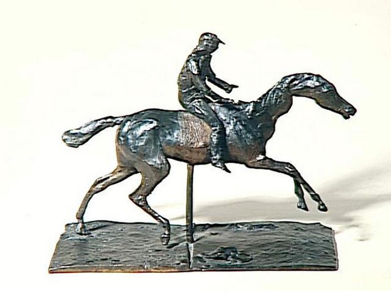 CHEVAL AU GALOP SUR LE PIED DROIT ; JOCKEY_0