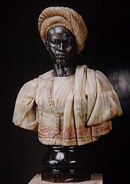 NEGRE DU SOUDAN OU NEGRE EN COSTUME ALGERIEN_0