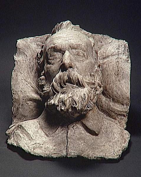 VICTOR HUGO (1802-1885) SUR SON LIT DE MORT_0