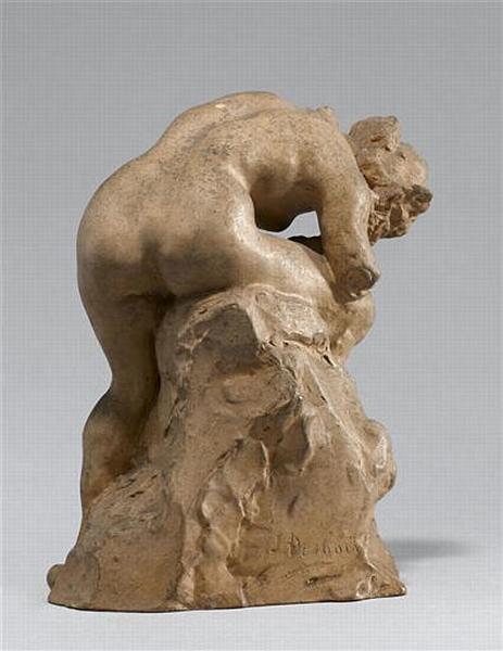 BAIGNEUSE AU ROCHER_1