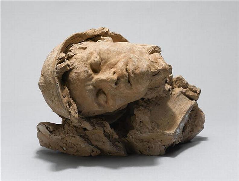 GUERRE ; TETE DE SOLDAT CASQUE ; MORT CASQUEE_0