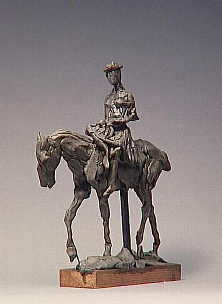 MLLE MARIE FREMIET A CHEVAL_0