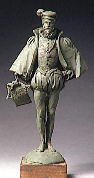 HOMME EN COSTUME HENRI II DIT CLEMENT MAROT (1496-1544)_0