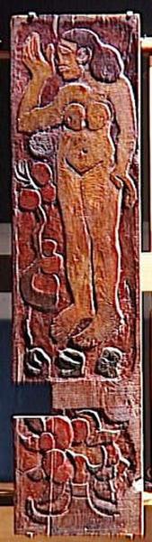 FEMME NUE ET ARBRE AUX FRUITS ROUGES_0