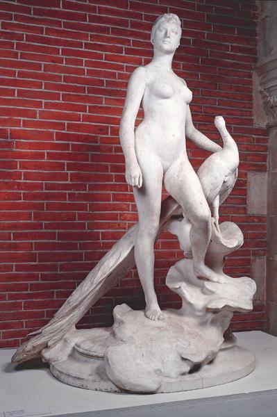 LA FEMME AU PAON, Jean Alexandre Joseph Falguiere, 1890