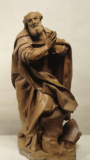 Saint-François de Sale en prière, Augustin Pajou, 1765