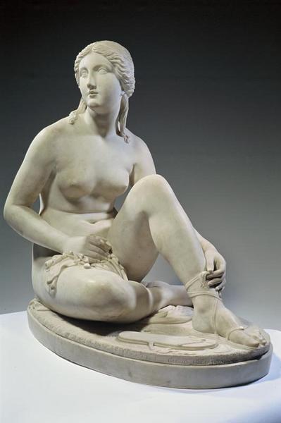 BAIGNEUSE, Joseph Gott, 1853