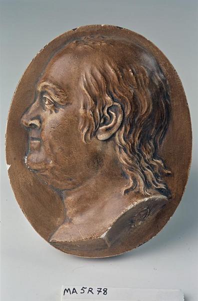 BENJAMIN FRANKLIN (1706-1790), Giovanni Battista Nini, 1777