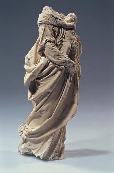 LA VIERGE ET L'ENFANT JESUS, Sebastian Johann Leysner, 2e moitié 18e siècle