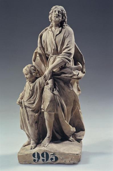 SAINT JOSEPH ET L'ENFANT JESUS, Sebastian Johann Leysner, 2e moitié 18e siècle