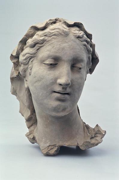 TETE DE FEMME, Sebastian Johann Leysner, 2e moitié 18e siècle