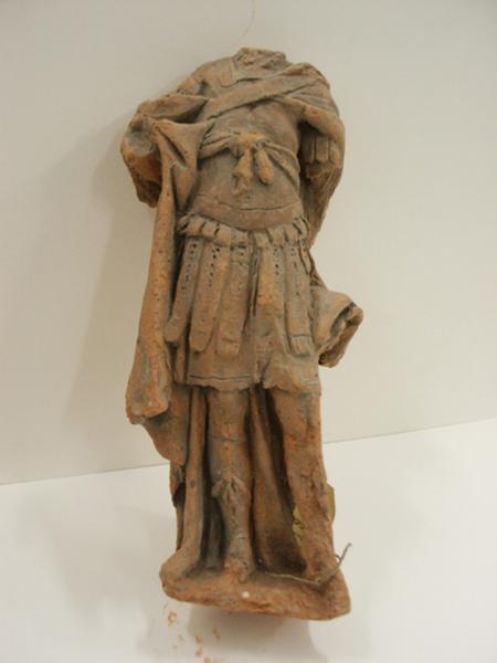 GUERRIER A L'ANTIQUE ; SAINT MAURICE, Sebastian Johann Leysner, 2e moitié 18e siècle