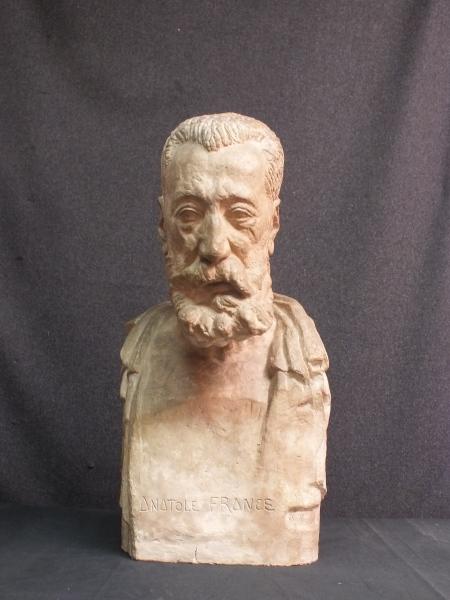 ANATOLE FRANCE, Antoine Bourdelle, 1920