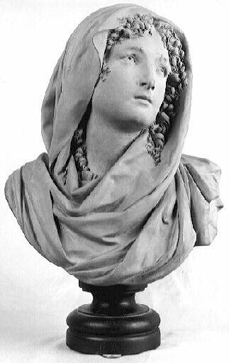 Buste de femme, Albert Ernest Carrier-Belleuse, 2e moitié 19e siècle