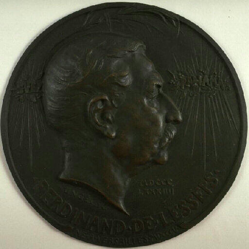 Portrait de Ferdinand de Lesseps, Jean Désiré Ringel D'illzach, 1883