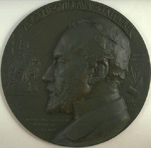 Portrait d'Eugène Guillaume, Jean Désiré Ringel D'illzach, 1884