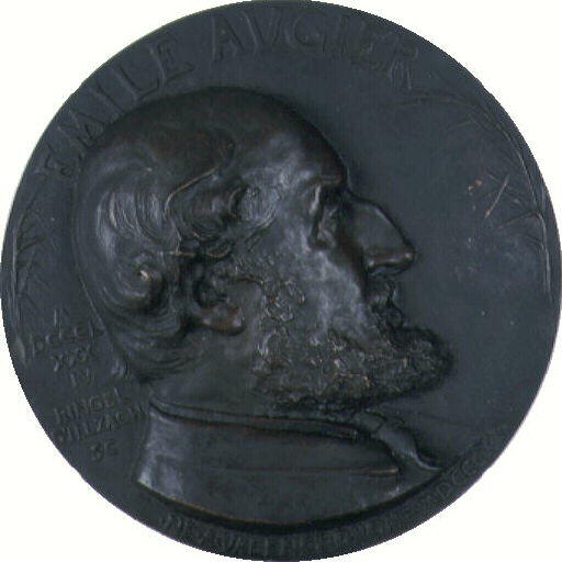 Portrait d'Emile Augier, Jean Désiré Ringel D'illzach, 1884