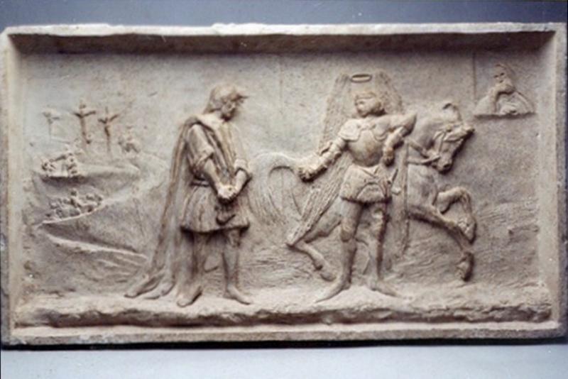 LE CHRIST ET LE JUIF ERRANT ; APPARITION DE SAINT MICHEL ; DIT AUSSI APPARITION DE L'ANGE VENGEUR AU JUIF INCROYANT_0