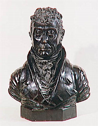 Buste du général de La Fayette (1757-1834), William Rush, 1824-1825