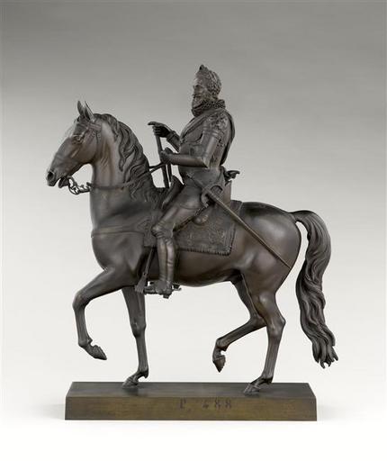 Henri IV (1553-1610) à cheval_0