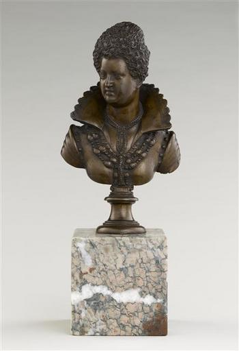Marie de Médicis (1573-1642) en buste_0
