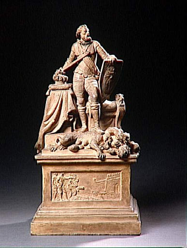 HENRI IV (1553-1610) FOULANT AUX PIEDS L'HYDRE DE L'ANARCHIE_0