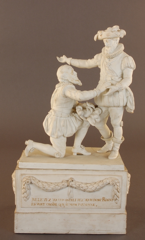 SULLY AUX PIEDS D'HENRI IV, Paul Louis Cyffle, 1785 vers