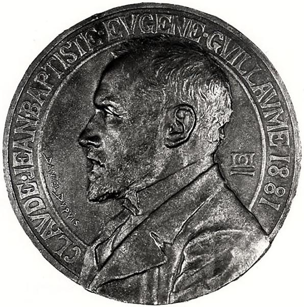MEDAILLON DE CLAUDE JEAN BAPTISTE EUGENE GUILLAUME, Jean-Baptiste Daniel Dupuis, 1881