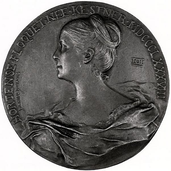MEDAILLON DE HORTENSE FLOQUET NEE KESTNER_0