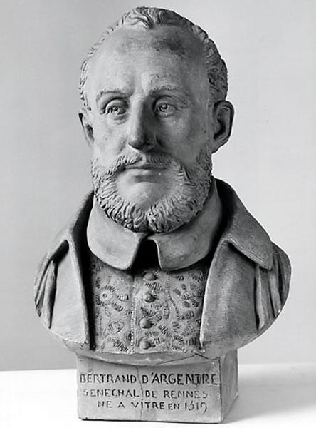 BUSTE DE BERTRAND D'ARGENTRE (1519-1590)_0